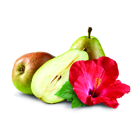 Hibiscus Pear Tart
