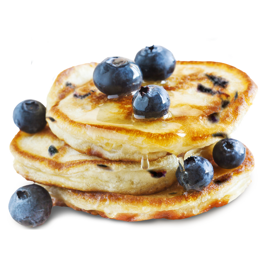 Plant-Based Blueberry Pancake 