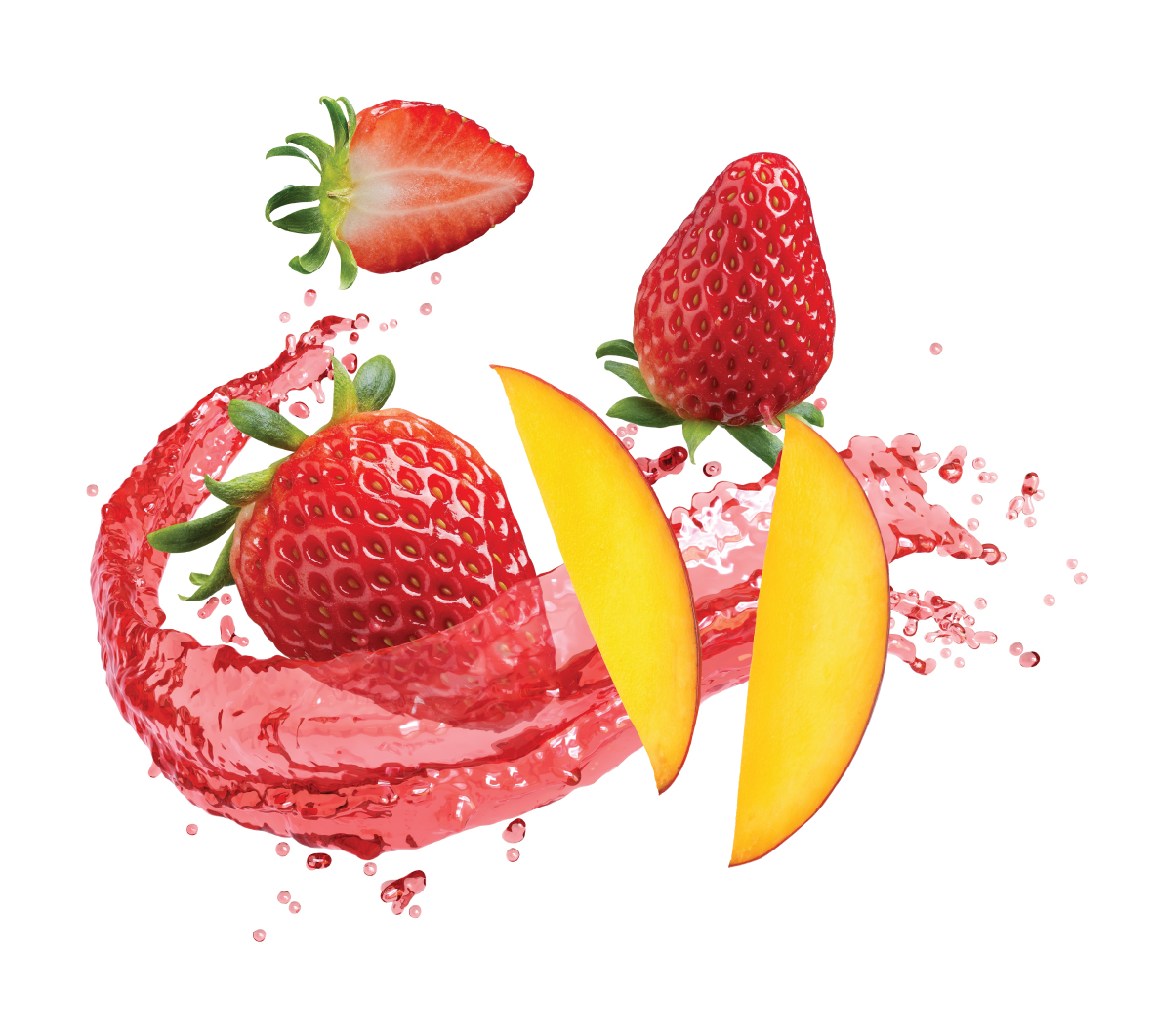 Super Sour Strawberry Splash Sorbet