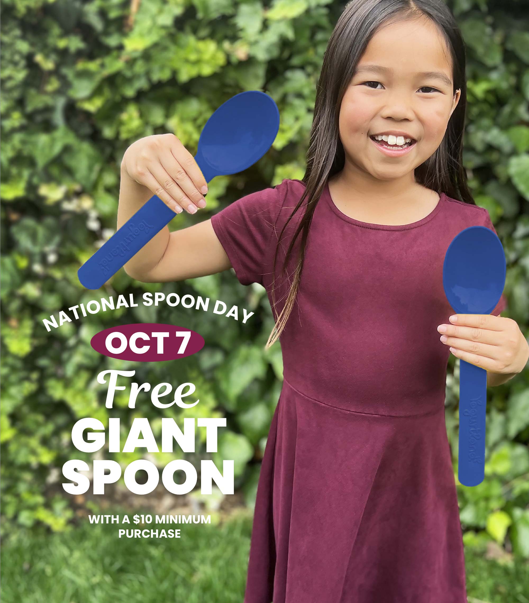 Yogurtland National Spoon Day