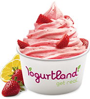 Strawberry orange yogurt