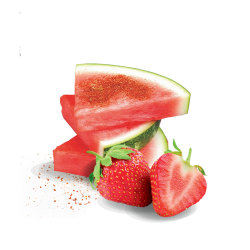 Spicy Strawberry Watermelon Sorbet