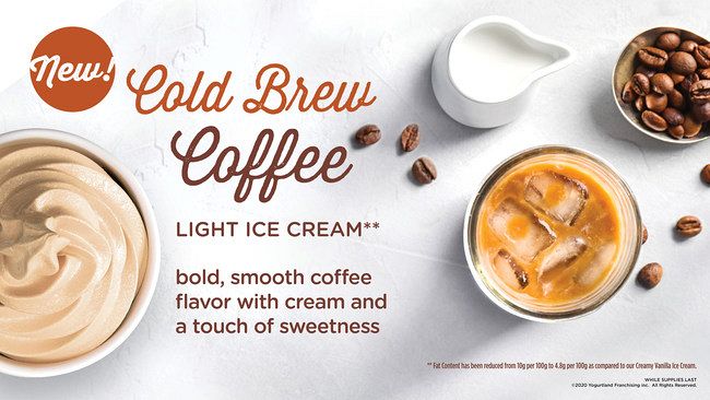 Yogurtland's Fall Line Up Debuts Cold Brew Coffee Flavor