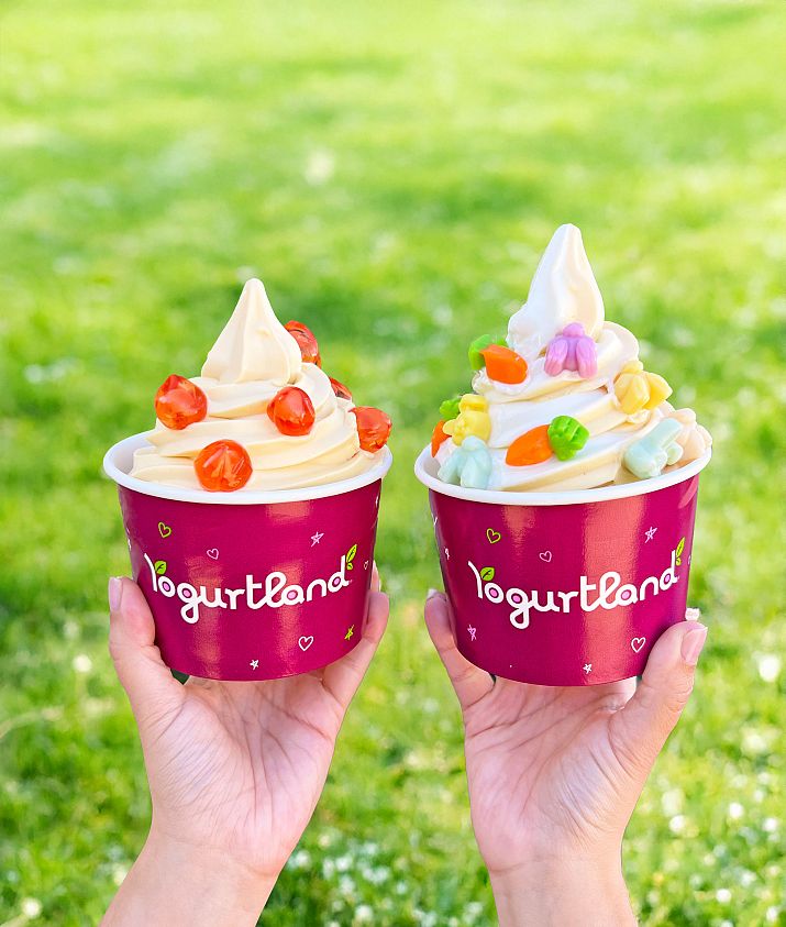 Peach Tart Headlines Yogurtland's Spring Flavor Line-Up